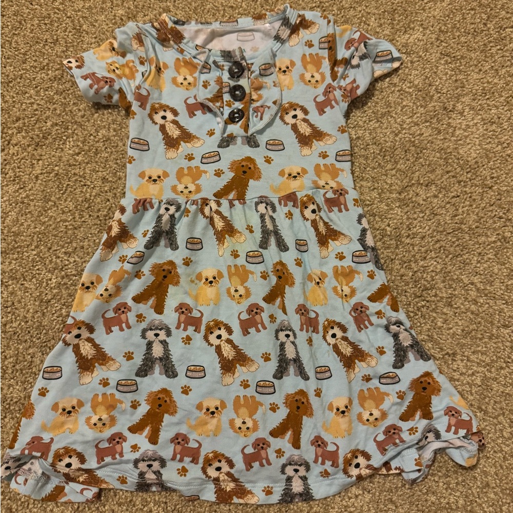 Gigi and max doodle toddler girl dress 24m